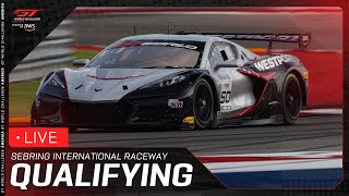 LIVE | Qualifying | Sebring International Raceway | GT World Challenge America powered by AWS 2025