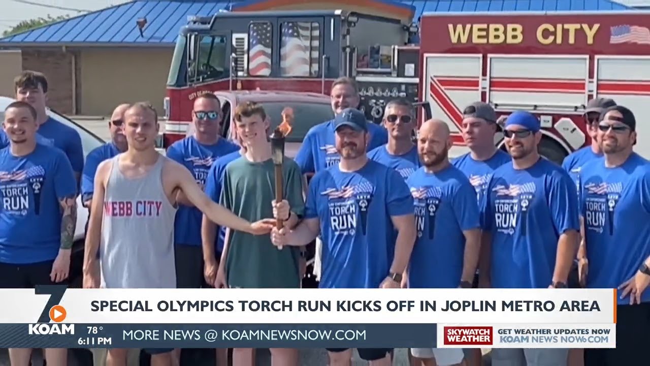 Special Olympics Torch Run Kicks Off In Joplin Metro Area - YouTube