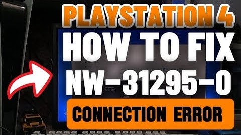 How To Fix PS4 NW-31295-0 Cannot Connect To a Wi-Fi Network