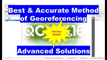 Detailed Georeferencing In Qgis Accurate Method #georeferencing #QGIS #topographical Map #RS&GIS