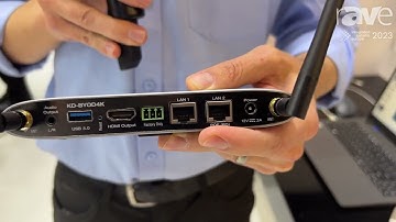 ISE 2023: Key Digital Shows KD-BYOD4K 4K Wireless Presentation Gateway for PC, Mac, Android and More