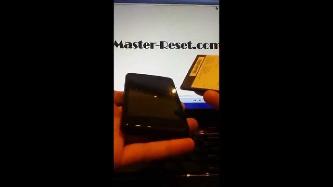 How to factory reset Alcatel One Touch Evolve hard reset - YouTube