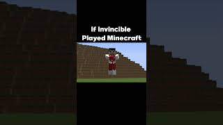 If Omni Man Played Minecraft #minecraft #minecraftmemes