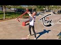 Tanner Fox broke his deck!