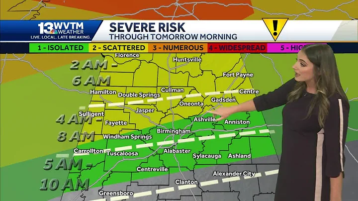 Impact weather tonight and tomorrow, Some storms could produce damaging winds and hail - DayDayNews