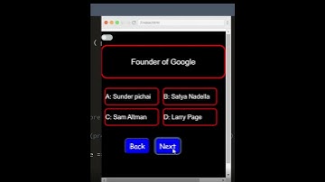 Quizz app back featurs #100daysofcode