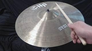21 Sihi cymbals SYSI ride