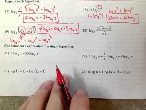 Expanding and Condensing