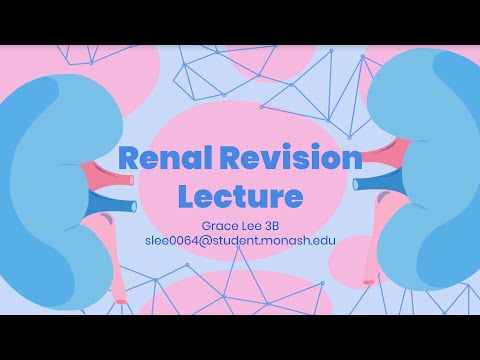 MUMUS Year 2 Revision Lectures: Renal