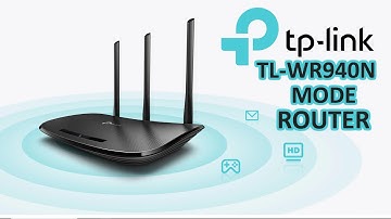 Cara Setting TPLINK TL-WR940 Mode Wireless Router - PAKAI KABEL LAN - KONEKSI LEBIH STABIL