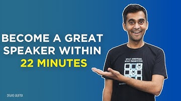 Know The Most Important Thing To Become A Public Speaker 🤓 | Complete Guide | Divas Gupta