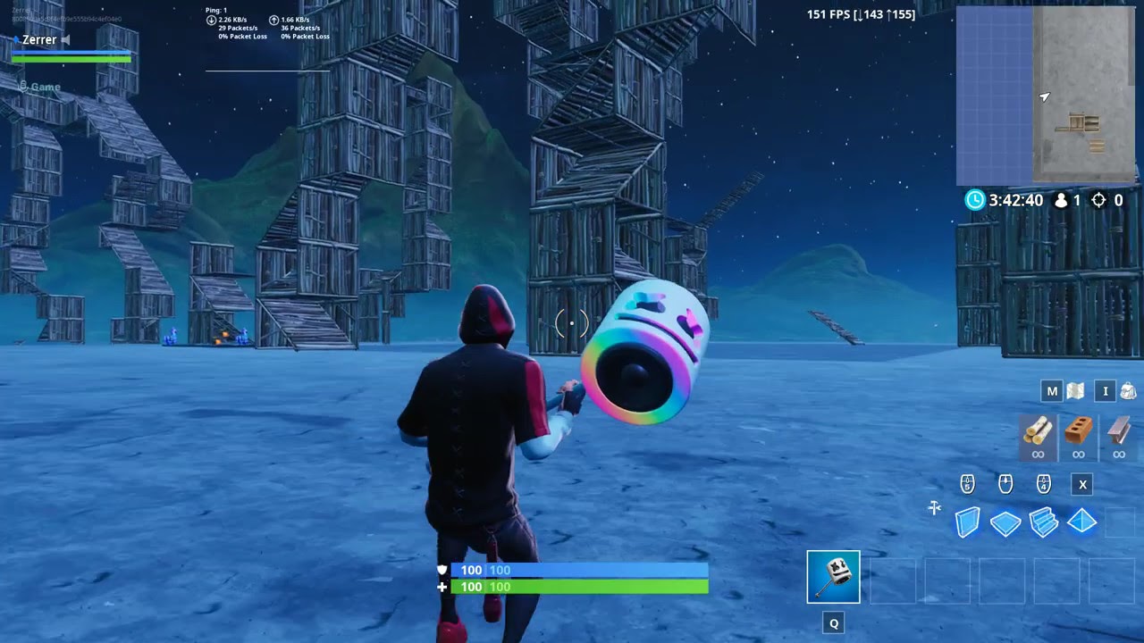 Working 90's after the new update 9.20 fortnite