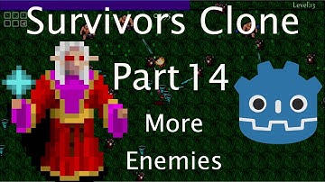 Make a Vampire Survivors Clone in Godot 4: Part 14 - New Enemies