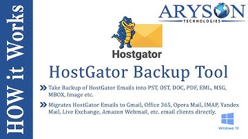 How to Backup HostGator Emails using HostGator Email Backup Tool