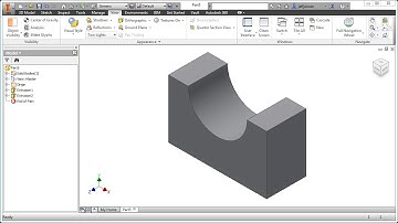 Inventor Tutorial with Isometric Sketches – Intermediate part 10 of 20