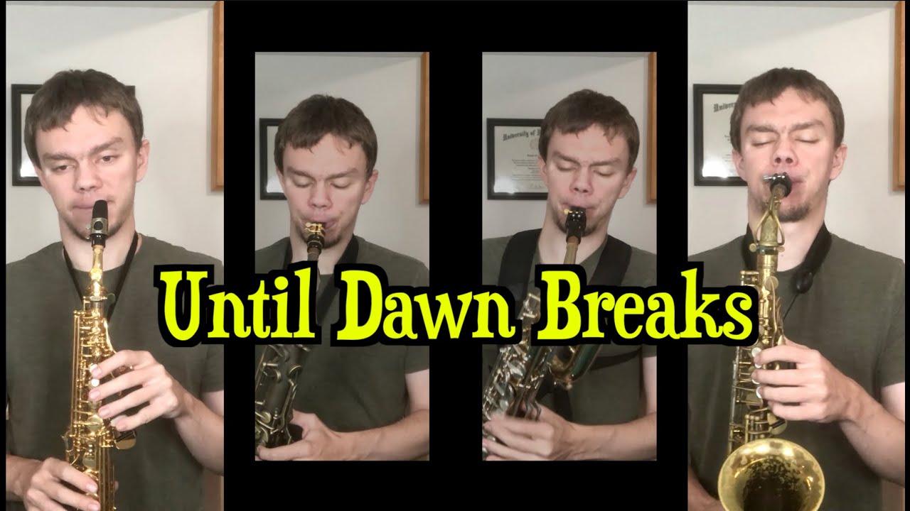 Jazz sax quartet, but legit YouTube