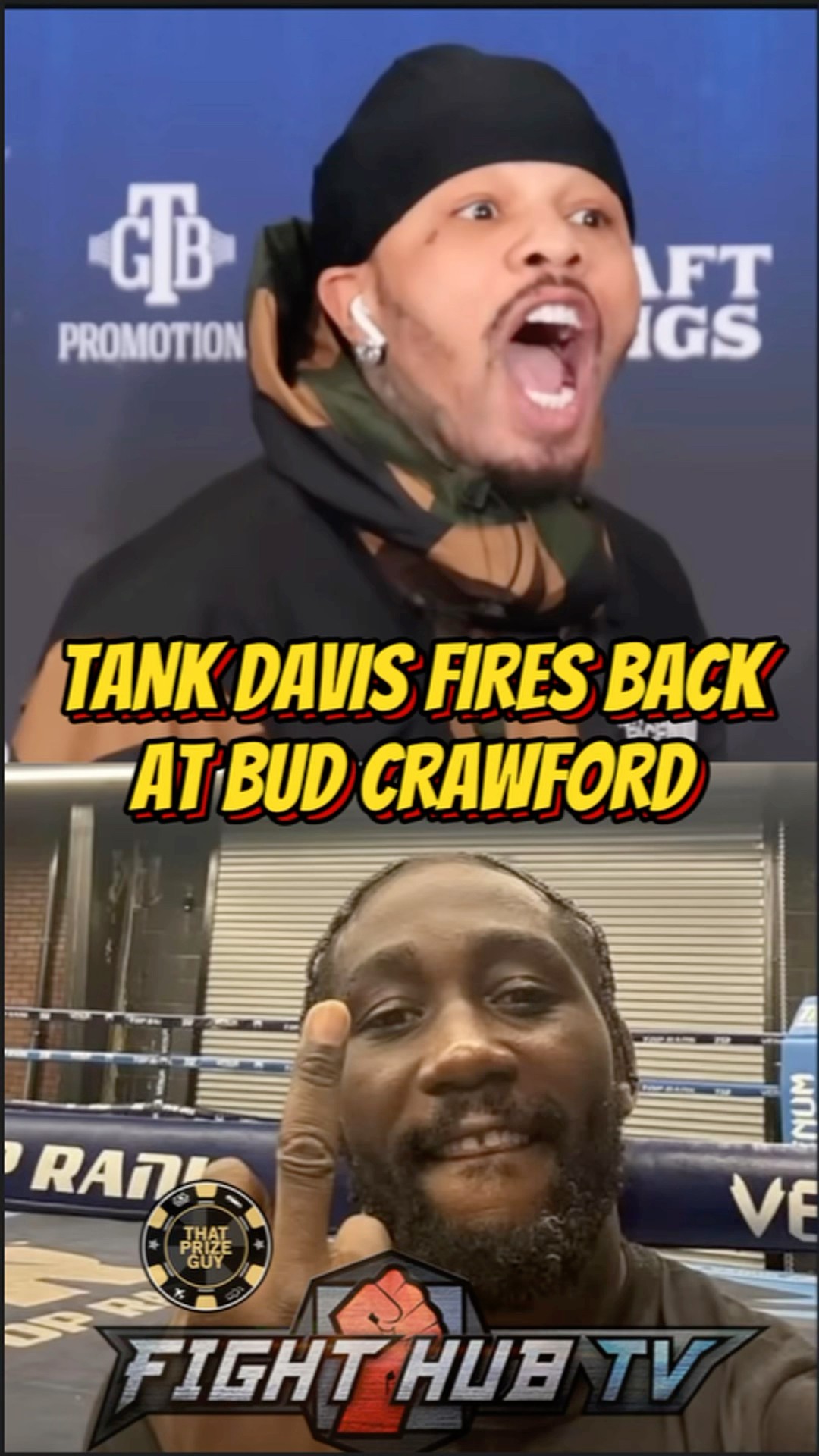 Gervonta Davis GOES OFF on Crawford for CLOWNING him on social Media!