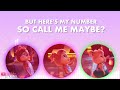 The Chipettes - Call Me Maybe [Lipsync/Lyric Video]
