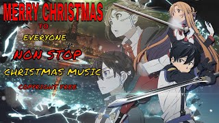 1 hour non stop Christmas music collection mix (no copyright)