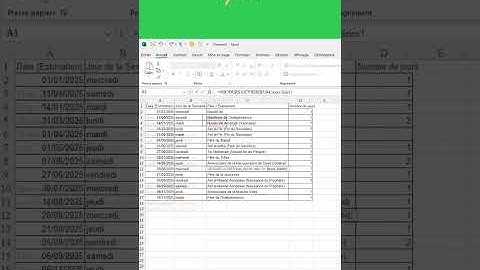 📅 Trois fonctions Excel indispensables pour calculer les durées comme un pro !