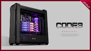 "CODE3" INTELi9-10940X+GALAX RTX 3090 4Way Water cooled PC for workstations!