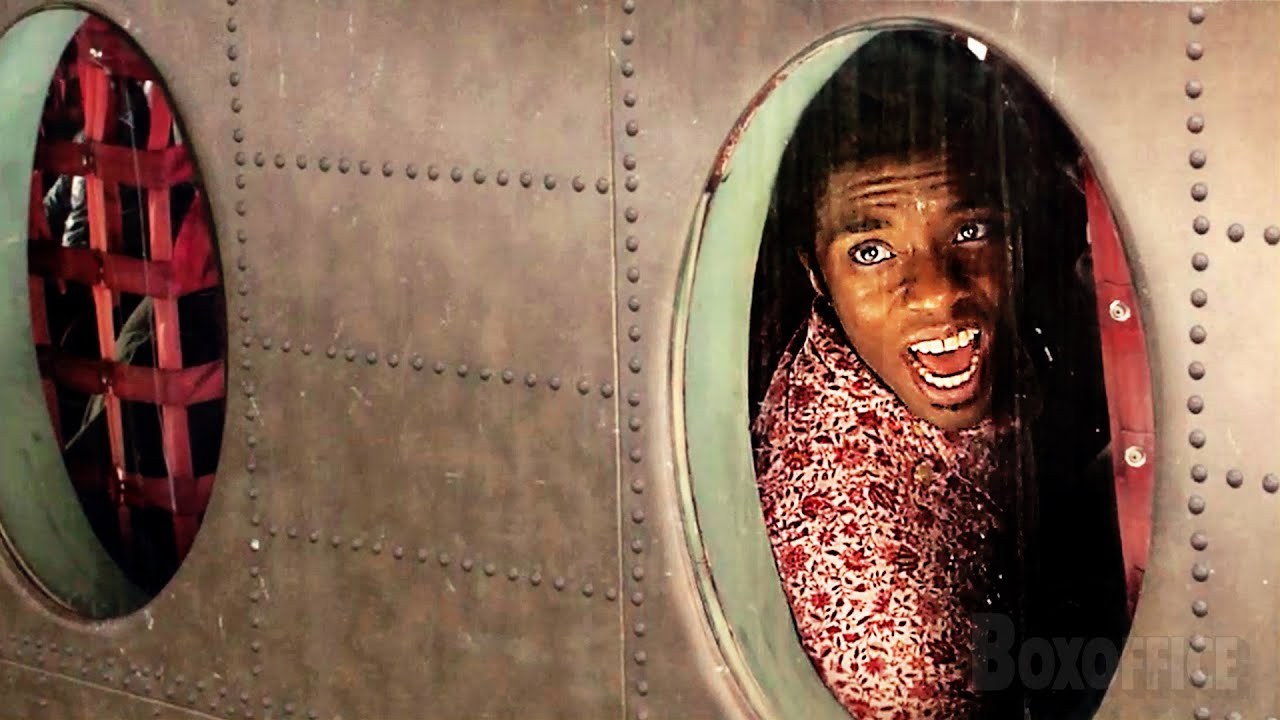 Chadwick Boseman escapes a plane crash! | Get On Up | CLIP