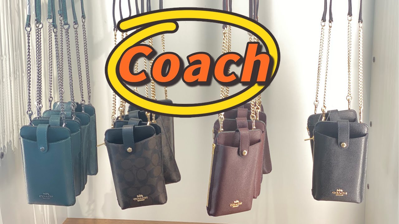 📱Coach outlet North/South Phone Crossbody 