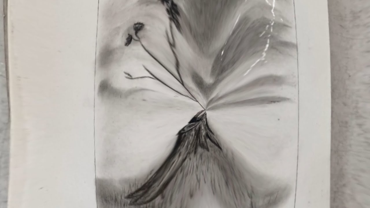How to draw an axe in tree | drawing ax 🪓 |#art - YouTube