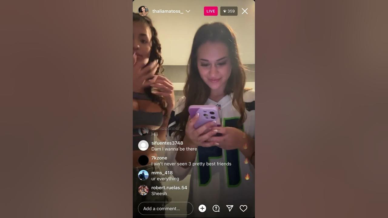 Thalia Matos Instagram Live (July 16 2023) YouTube