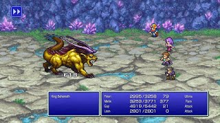 FINAL FANTASY II Pixel Remaster King Behemoth Battle