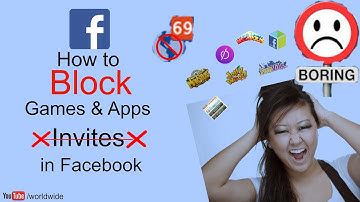How to block Games & Apps request in Facebook