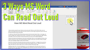 3 Ways to Have MS Word Read Aloud
