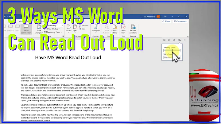 3 Ways to Have MS Word Read Aloud