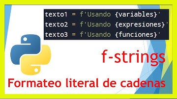 F-STRING: la forma más fácil y rápida 😉 de formatear cadenas en Python 🐍 |¿Qué son y para que sirve?