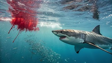 A shark can smell a drop of blood