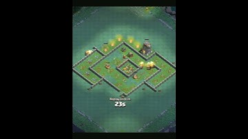 Full attack cannon cart level 14 #coc #cocindonesia #cocattacks #builderbase #shorts