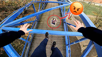 ESCAPING ANGRY MOM (Epic Parkour Chase in Paris)