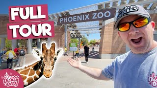 FIRST VISIT to the Phoenix Zoo 2022 | All Animals, Exhibits, and Activities
