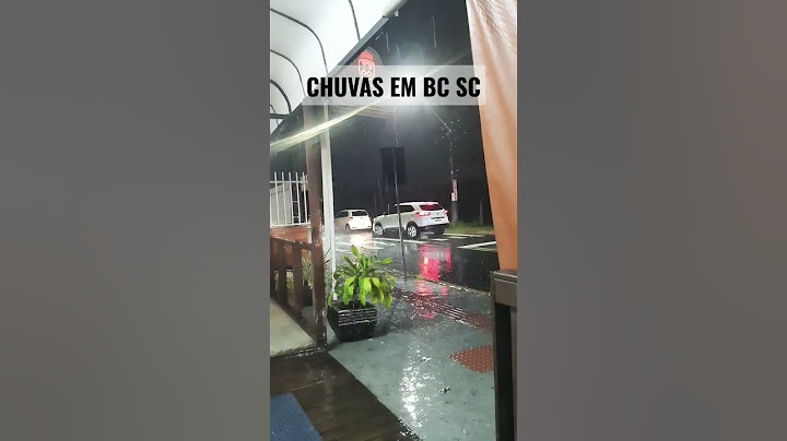 Heavy rains | ALAGAMENTOS E MUITA CHUVA EM BALNEÁRIO CAMBORIÚ SC