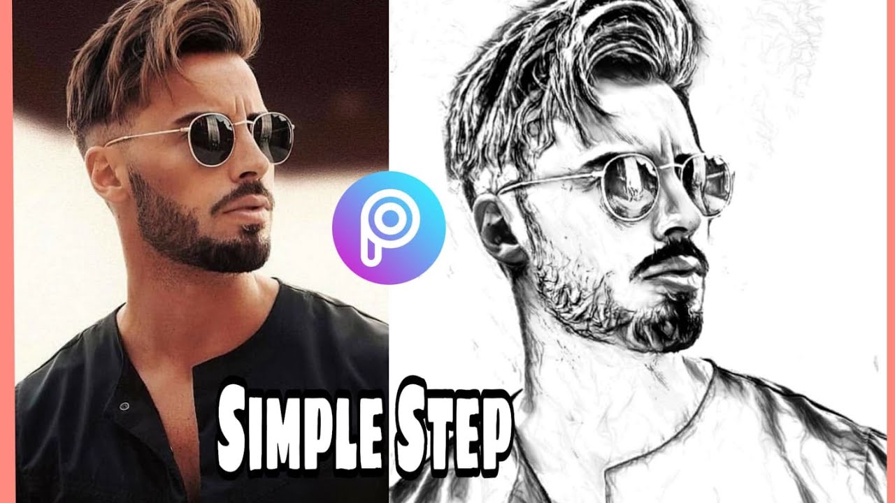 PicsArt Fanmade Pencil Sketch Effect Simple Step | PicsArt Photo