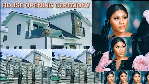 Opening HOUSE CEREMONY Of Destiny Etiko's Multi Million Dollars Mansion Birthday Gift to Herself!