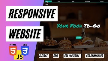 Build a website using HTML CSS and JavaScript |  Restaurant  Website