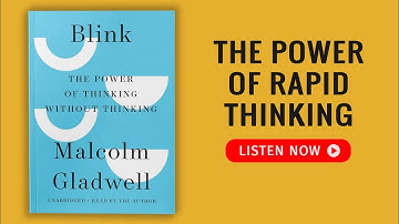 BLINK by Malcolm Gladwell Audiobook | Book Summary in English