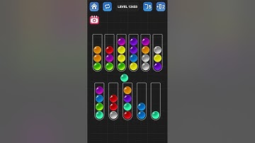 Ball Sort Puzzle by Guru Game: Levels 12431, 12432, 12433, 12434, 12435