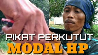 CARA TANGKAP BURUNG PERKUTUT MODAL HP,  NASIB SI PEMIKAT BURUNG,  #PEMIKAT BURUNG