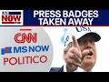 Three major news outlets suing Trump admin over White House ban