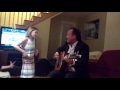 Jimmy Fortune and Ellie singing Working on the Building