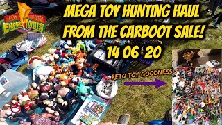 Mega 80s and 90s retro TOY HUNTING haul from the car boot sale