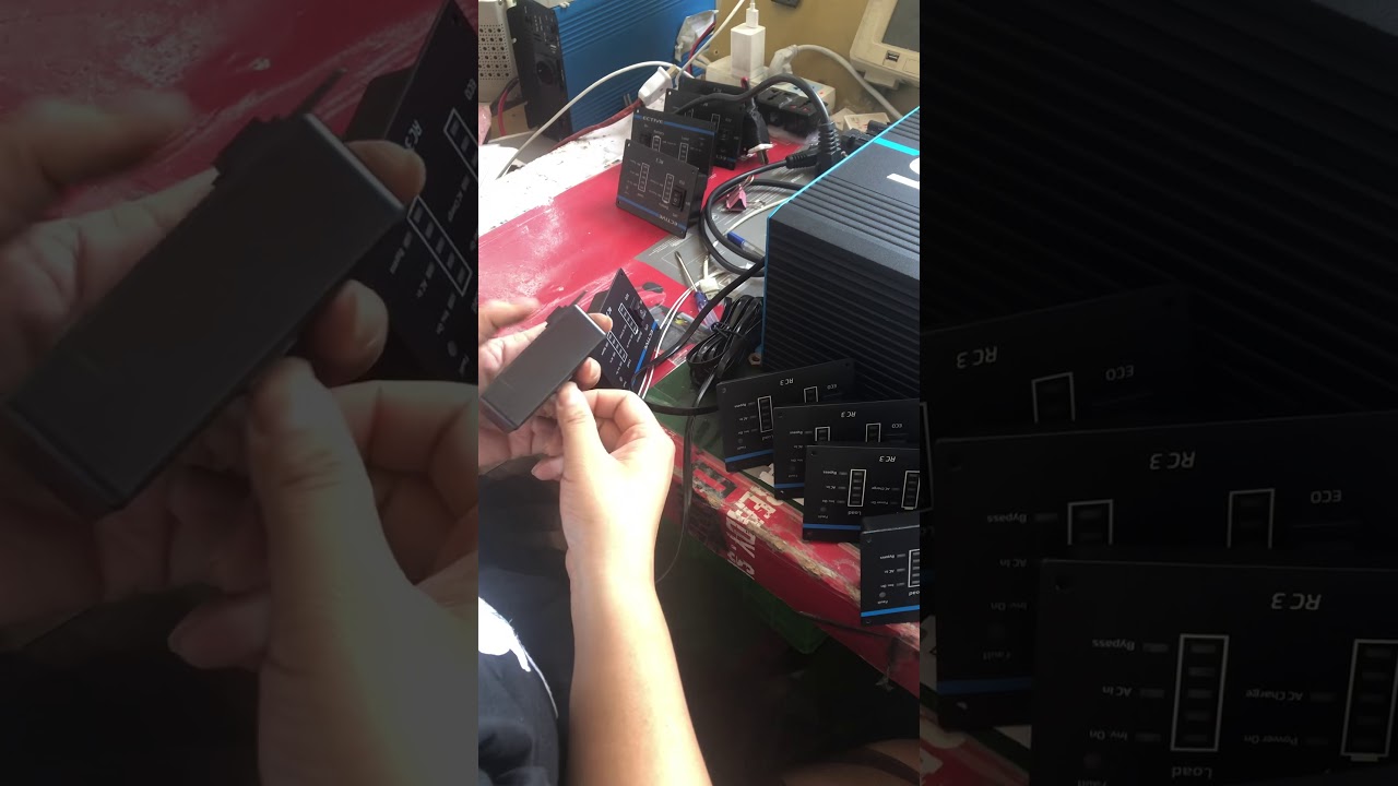 Remote control testing - YouTube