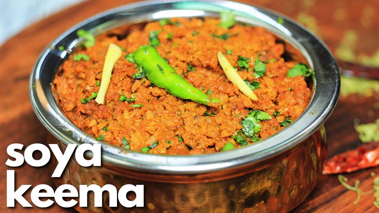 Soya Keema Masala Recipe | सोया कीमा मसाला रेसिपी |  How To Make Veg Soya Keema | Veg Keema Masala | Curry N Cuts